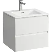 Laufen Pro S Set Base 1200, Waschtisch, 1 Hahnloch, Überlauf, inkl. Waschtischunterschrank, 2 Schub