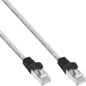 InLine Patchkabel, SF/UTP, Cat.5e, transparent, 25m, 25 m, Cat5e, SF/UTP (S-FTP), Transparent