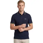 BOSS Poloshirt "Paul Stretch-Baumwoll-Pique" mit Polokragen