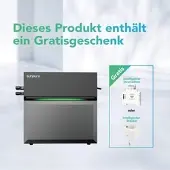 Brooklyn S2400 Sunpura All-in-One Balkonkraftwerk Speicher 2,4 kWh (erweiterbar bis 9,6 kWh), 2.400 W