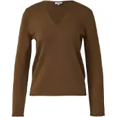 s.Oliver Pullover Dark Brown Größe: 34 | Longsleeves Outlet | Damen | Braun
