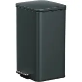 Songmics Mülleimer Küche, 40 Liter Abfalleimer, Tretmülleimer mit Deckel LTBB35540G02