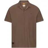 Camel Menswear Polos 1/2 sleeves 26 Mud Brown Größe M