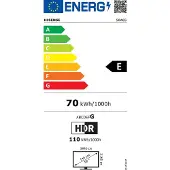 Hisense 58 '' A6S | UHD Smart TV 4K 60 Hz, 147,3 cm (58"), 3840 x 2160 Pixel, LED, Smart-TV, WLAN, Schwarz