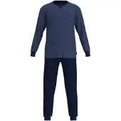 Tom Tailor Pyjama Nevada in blau-mittel-Ringel | Gr.: 48