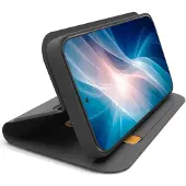SBS Flipcover Book Wallet Case (Galaxy A57, Schwarz