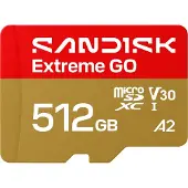 SanDisk Extreme Go - Flash-Speicherkarte - 512