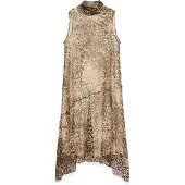 Vero Moda Sommerkleid Smilla 10345453 Beige Regular Fit