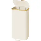 Songmics Wäschekorb mit Deckel, Wäschesammler, Wäschetruhe LCBB35531WD01