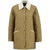 Barbour Jacke Damen Icons Modern Liddesdale Quilted Jacket Sand Dress Pearl-14