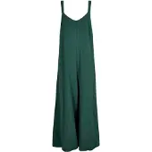 Apricot Jumpsuit "Jumpsuit aus strukturierter Baumwolle" mit weitem Bein