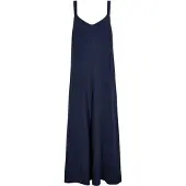 Apricot Jumpsuit "Jumpsuit aus strukturierter Baumwolle", Damen, Gr. XS (34), N-Gr, blau (navy), gewebt, Obermaterial: 100% Baumwolle CO., uni, Knöchellang, Overalls Jumpsuit, mit weitem Bein
