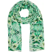 StyleBREAKER Schal "Schal Batik Muster Metallic Streifen" 1 Stk.