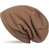 StyleBREAKER Strickmütze "Feinstrick Beanie Unifarben" 1 Stk.