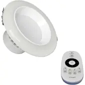 Silamp LED-Einbaustrahler Dimmbares Licht 20W mit Fernbedienung - 3000K/4000K/6500K