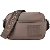 Lacoste Umhängetasche Classics Reporter Bag Morel dunkelbraun