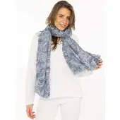 Zwillingsherz Schal "Classic Paisley" anschmiegsam, zeitloses Paisleymuster