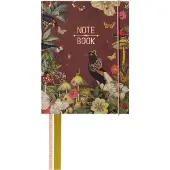 Pimpelmees A5 Notizbuch Marron