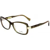 Emilio Pucci Pucci EP2702 53/16/130 Khaki Kunststoff Damenbrille EP2702