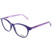 Just cavalli JC0684 52/15/145 Blaue Acetat Brille UNISEX JC0684