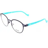 Liu Jo LJ2104R 48/20/135 Satinblau Metall Damenbrille LJ2104R