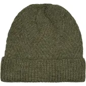 StyleBREAKER Strickmütze "Strickmütze mit Rauten Rippmuster" 1 Stk.
