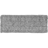 StyleBREAKER Stirnband "Strick Stirnband mit Zopfmuster", Damen, grau, Obermaterial: 85% Polyacryl PAN. 15% Polyamid PA., Modisch, Mützen Stirnband