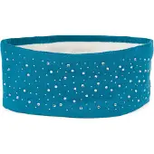 StyleBREAKER Stirnband "Feinstrick Stirnband mit Strass" 1 Stk.