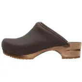 Sanita Clogs Chrissy Braun-Schuhgröße 35