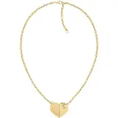Tommy Hilfiger - Charming Bold Hearts Gold Plated Steel Necklace 2780927