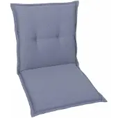 GO-DE Gartenstuhlauflagen niedriglehner 100 x 50 x 7 cm blau