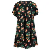 Blutsgeschwister Sommerkleid Seeds of Love - orange grove XL