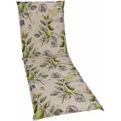GO-DE Textilgesellschaft GO-DE Liegenauflage 190 x 60 x 7 cm sand
