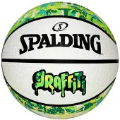 Spalding New Grafiti Basketballball Grün 7 Grün 7