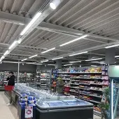 Silamp 60cm Einphasen-LED-Schienenstrahler Weiß - Einstellbare Wattzahl - Neutralweiß 4000K - 5500K