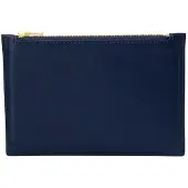 J. Herbin Schlampermäppchen genarbtes Vachetteleder 148x105 mm marineblau