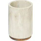 Atmosphera Zahnbürstenbecher Come, Zahnputzbecher, Zahnbürstenhalter, Polyresin, 200158A