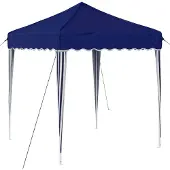 vidaXL Pop-up Partyzelt 195 x 195 x 245 cm Blau Oxford-Stoff