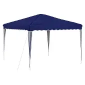 Syfax Pop-up Partyzelt 288 x 288 x 245 cm Blau Oxford-Stoff