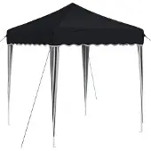 vidaXL Pop-up Partyzelt 195 x 195 x 245 cm Anthrazit Oxford-Stoff