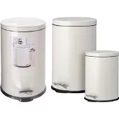 Excellent Treteimer 2 Stück 20 und 5 l Creme