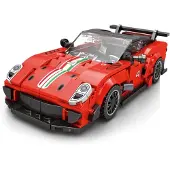 ReoBrix 676 Supersportwagen 1:24 Klemmbaustein Auto 391 Teile mit Türen