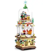 ReoBrix 66004 Christmas Fantasies Weihnachtsdorf Klemmbaustein 843 Teile ab 14