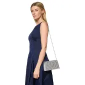 Vera Mont Abendtasche "Damen im Glitzer-Look"