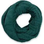 StyleBREAKER Strickschal "Strick Loop mit Gitter und Rippenmuster" 1 Stk.