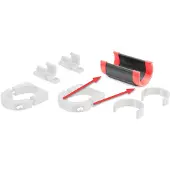 NetDan 4x Schutzgummis für -Halterung für U-Schloss OnGuard Neon 8154, 8153