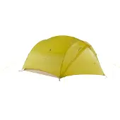 Vaude - Vielseitiges 3-Personen-Trekkingzelt - Ultralight Space 3P Wild Lime aus Silikon - Grün
