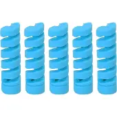 Gistuch Blau CANSUCC 5 Stück Fahrradrahmen-Schutzhülle Gummi-Fahrradschalthebel-Bremskabelgehäuse-Schutz