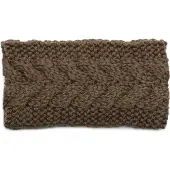 StyleBREAKER Stirnband "Grobstrick Stirnband mit Zopfmuster" 1 Stk.