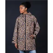 PAIKKA Regenmantel für Zweibeiner reflektierend Damen "Human Visibility Raincoat" leo